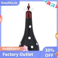 Nhựa Thủ Công Nhựa Đồ Trang Trí Gà Trang Trí Sân Vườn Đồ Trang Trí Cổ Dài Gà Nhựa Thủ Công Dễ Dàng Lắp Đặt Màu Đen