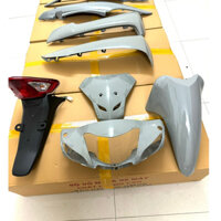 Nhựa Xe Máy Wave50-100cc-Rs Màu Xám Xi Măng Hàng Hot Bao Khít Có Bảo Hành 3 Năm