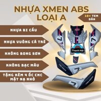 nhựa xmen bi cầu bạc đen số 7 nhựa abs hang tốt ko bong sơn ko bạc màu