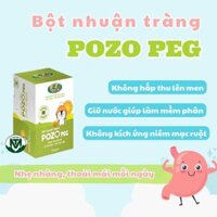 Nhuận Tràng Pozo PEG3350  Giảm Táo Bón Cho Bé Bị Táo Bón Lâu Ngày - Hộp 100gr