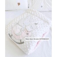 (Nhùn nhùn)Chăn Lông Cừu Sunnozy/BEBE Cho Bé, Chăn Đông Mềm Mịn Kích Thước 90x120cm