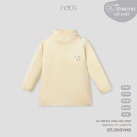 (Nhùn nhùn)NOUS-Áo giữ nhiệt cổ 5cm/5phân dành cho bé đủ màu đủ size