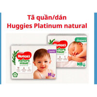 (Nhùn nhùn)Tã/bỉm quần/ dán Huggies Platinum Nature Made NB/S/M/L/XL cho bé từ 5 đến 17kg