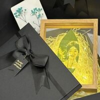 Những chiếc lá yên bình chạm khắc lá sung dâu Quà tặng sinh nhật tùy chỉnh cho bạn trai và bạn gái,