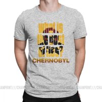 Những Gì Là Chi Phí Nằm Chernobyl Áo Thun Nam Cotton Nguyên Chất Áo Phóng Xạ Truyền Hình Nga Mặt Nạ Ngắn tay Áo Thun