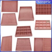 Nhung Lắc Tay Vòng Tay Khay Trưng Bày Bông Tai Hộp Đựng Trang Sức