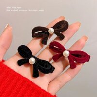 Nhung Nơ Nhỏ Kẹp Tóc Bên Kẹp Nổ Kẹp Nữ Trán Mỏ Vịt Kẹp Mũ Đội Đầu20232025.3.13