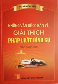 Những vấn đề cơ bản về giải thích pháp luật hình sự