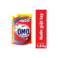 [Nhung123] Nước Giặt Tay Omo Đỏ Siêu Bọt Túi 1.8Kg