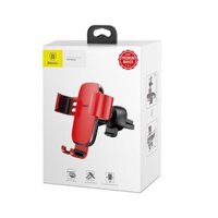 [Nhungnhung]  Giá kê điện thoại kẹp cửa gió - Baseus Metal Age Gravity Car Mount 4 22 tuy994