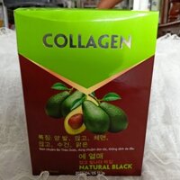 nhuộm đen collagen tinh chất bơ thảo dược .phủ bác 100% mà không dính da đầu