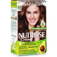 Nhuộm tóc Garnier Nutrisse số 53 màu nâu nhung