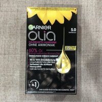 NHUỘM TÓC GARNIER OLIA 5.0 – MÀU NÂU NHUNG