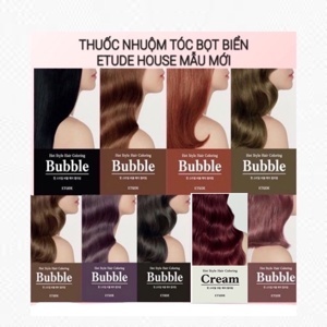 Nhuộm tóc gội dạng bọt Bubble Hair Coloring Etude House - NT01