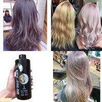 Nhuộm tóc phủ bóng  tím sương 5D Nev Color 450ml