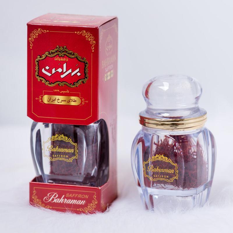 Nhụy Hoa Nghệ Tây Iran Saffron Bahraman Dòng Negin Cao Cấp Lọ 1gram