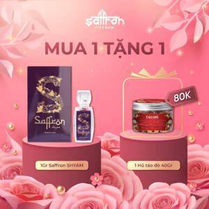 Nhụy hoa nghệ tây Saffron Shyam 1gr chính hãng Iran