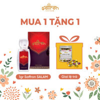 Nhụy Hoa Nghệ Tây Saffron Salam 1Gramhộp Tặng kèm Giai lệ trà