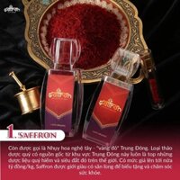 Nhụy Hoa Nghệ Tây  Saffron Salam cao cấp 1gram/ hộp