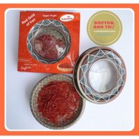 Nhụy hoa nghệ tây Saffron Bahraman Super Negin Iran hộp 1gr - Anh Thư