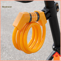 [Ni] Cáp Xe Đạp Khóa Cây Kết Hợp Cá Tính Khóa Xe Đạp An Ninh Cao 5 Chữ Số Kết Hợp Khóa Xe Đạp Có Giá Đỡ Gắn Khóa Cáp Chống Trộm Cho Đi Xe Đạp Đông Nam