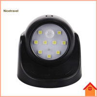 [Ni] Đế xoay Đèn cắm trại Đèn chạy bằng pin di động Đèn cắm trại ngoài trời xoay 360 độ với cảm ứng cơ thể Đèn tiết kiệm năng lượng cho trong nhà ngoài trời cho mặt trước