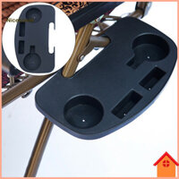 [Ni] Giá đỡ điện thoại treo ghế gấp ngoài trời di động Khay đựng cốc đôi