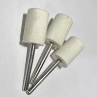 Nỉ Lông Cừu Cà Rem Hình Trụ Đáng Bóng Gương INOX 12x17mm