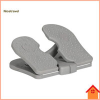 [Ni] Máy tập chân có thể gập lại Máy tập chân nhỏ gọn Máy tập bàn đạp chân Mini di động cho cơ chân Vật lý trị liệu dưới bàn Bước với chân co giãn bắp chân cho gia đình