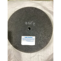 Nỉ xám đen 300x50(dầy 50mm) lỗ 16mm hiệu 2 chữ tàu độ cứng 7P hạt 240 chuyên đánh bóng inox,thép,nhôm,chất lượng tốt