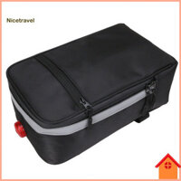 [Ni] Xe đạp Xe đạp Xe đạp E-Bike Giá đỡ sau Túi đựng pin có đèn LED đuôi