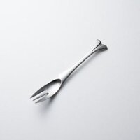 Nĩa (dĩa) ăn bánh & trái cây hình cá dài 135mm | Yamazaki Gone Fishin YOG - 28