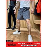 Niao Chim săn mồi ngoài trời Khe cắt laser trên ống quần Quần short thể thao mùa hè nhanh khô, quần năm điểm cho nam