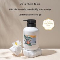 Nice Sữa Tắm Hương Hoa Cam Thực Vật Mẫu Mới, Sữa Tắm Hương Thơm Lâu Dài, Bộ Gia Dụng Axit Amin, Dung Tích Lớn Chính Hãng
