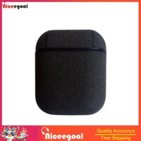 NICEEGOAL Bao da Cao cấp forAirpods Tai Nghe Không Dây dành cho IPhone AirPod Tai Nghe