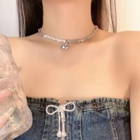 Niche Light Sang Trọng Cao Cấp Vòng Cổ Ngọc Trai Nữ Xu Hướng Mùa Hè Khâu Vòng Cổ Giọt Nước Mặt Dây Chuyền Xương Đòn Dây Chuyền Vòng Cổ 3.5