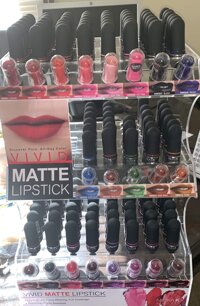 NICKA K MATTE LIPSTICK 21 PC SET (1 OF EACH COLOR) CREATE A NEW LIP LOOK EVERYDAY