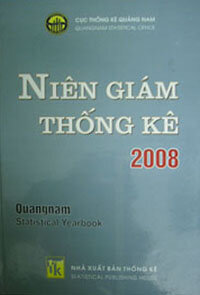 NIÊN GIÁM THỐNG KÊ TỈNH QUẢNG NAM NĂM 2008 (BÌA CỨNG)