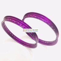 niềng nhôm xe máy size 1.4 1.4 màu tím