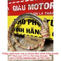 Niềng Trước Sau Siam Goshi S Xe Honda Dream-II Thái, Free Cod, Free Ship Toàn Quốc Tại Phụ Tùng Uy Tín Giàu Gò Vấp