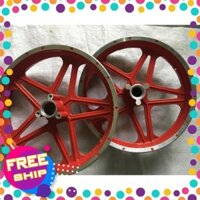 Niềng xe cào cào mini Mã 2.5-10 kim loại nguyên khối