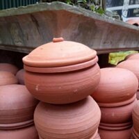 Niêu đất kho cá. Niêu cơm đất không tráng men. An toàn khi sử dụng