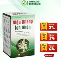 Niệu Khang Ích Nhân bổ thận, giảm triệu chứng tiểu nhiều, tiểu rát do thận yếu lọ 40 viên NKI