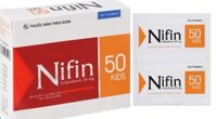 Nifin Cefpodoxime 50mg Kids DHG Hậu Giang (H/24gói/1.5g)