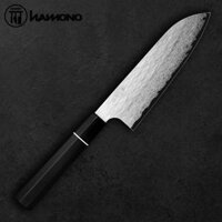 Nigara Santoku 180mm VG XEOS Steel Ebony Wood Handle (LIMITED)