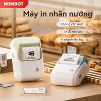 Niimbot B1 Máy in nhãn  Baking Label Printer Bluetooth thông minh di động Máy tạo nhãn không cần mực