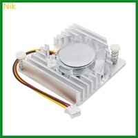 Nik Cho Banana Pi R4 Ốp Lưng Tản Nhiệt Nhôm Hoạt Động Quạt Làm Mát Tấm Làm Mát Quạt Tản Nhiệt