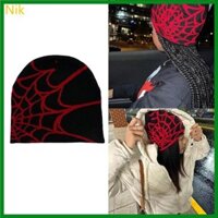 Nik Spider Beanie Skullies Beanie Spider Hat Y2K đan Beanie Hat Y2K Beanie