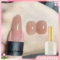 Nika Honey Tea Sơn móng tay mới Gel màu trắng phổ biến phù hợp với Xinmei Ice Muscle Naked Skin Nail Shop [TOP] LuckyCove
