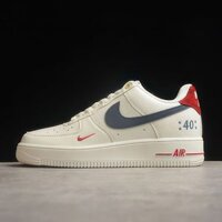 Nike Air Force 1 ’07 Low 40th Anniversary Khaki/ Đỏ/ Xám Xanh Retro size 36-45